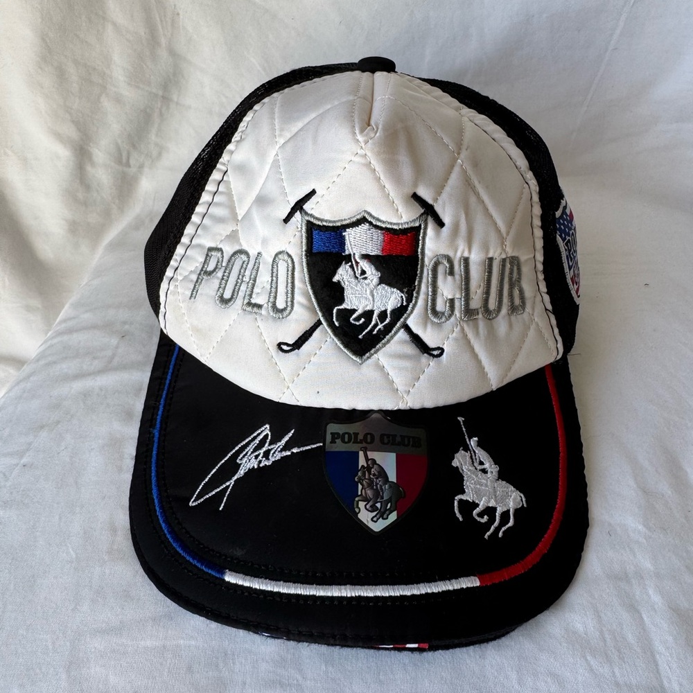 Scotland Polo Club Mesh SnapBack Hat Ball Cap Adjustable Size